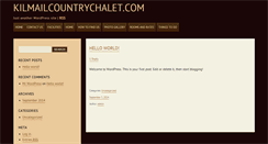Desktop Screenshot of kilmailcountrychalet.com